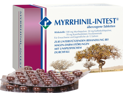 MYRRHINIL INTEST überzogene Tabletten