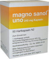 MAGNO SANOL uno 245 mg Kapseln