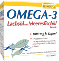 OMEGA-3 LACHSÖL und Meeresfischöl Kapseln