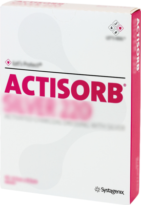 ACTISORB 220 Silver 6,5x9,5 cm steril Kompressen