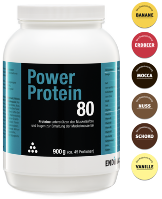 POWER PROTEIN 80 Mokka Pulver