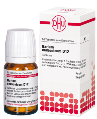 BARIUM CARBONICUM D 12 Tabletten