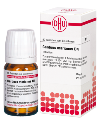 CARDUUS MARIANUS D 4 Tabletten