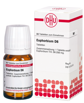 EUPHORBIUM D 6 Tabletten