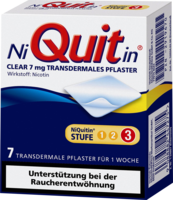 NIQUITIN Clear 7 mg transdermale Pflaster