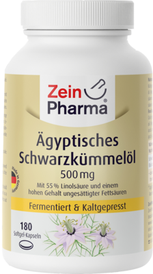 ÄGYPTISCHES Schwarzkümmelöl Kapseln 500 mg