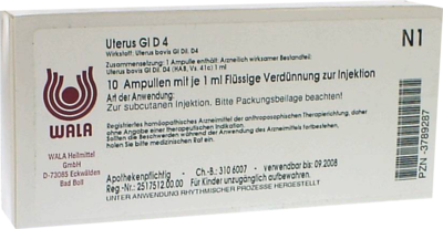 UTERUS GL D 4 Ampullen