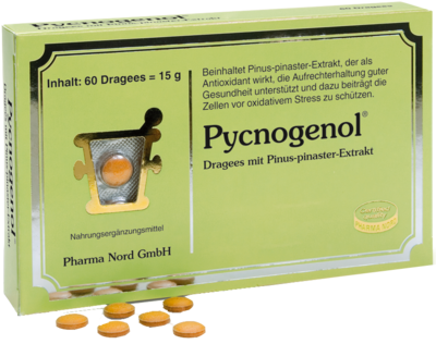 PYCNOGENOL KIEFERNRINDENEXTRAKT Pharma Nord Drag.