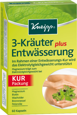 KNEIPP 3-Kräuter Entwässerung Kapseln