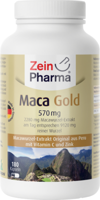 MACA GOLD vegetarische Kapseln plus Zink+Vit.C