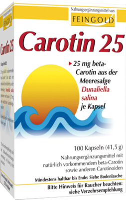 CAROTIN 25 Feingold Kapseln