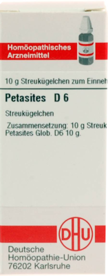 PETASITES D 6 Globuli