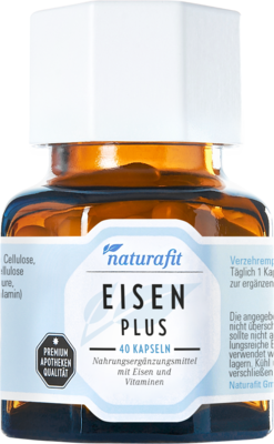 NATURAFIT Eisen Plus Kapseln