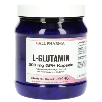 L-GLUTAMIN 500 mg GPH Kapseln