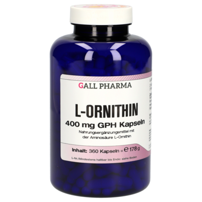 L-ORNITHIN 400 mg GPH Kapseln