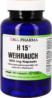 H 15 Weihrauchkapseln 350 mg