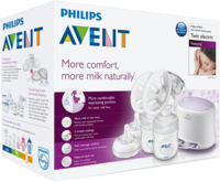 AVENT Elektrische Doppelmilchpumpe Komfort