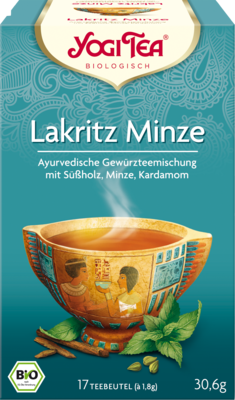 YOGI TEA Lakritz Minze Bio Filterbeutel