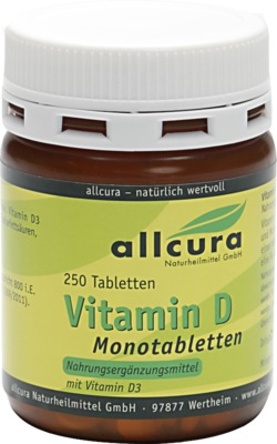 VITAMIN D MONOTABLETTEN