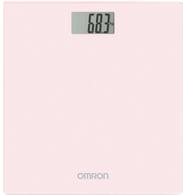 OMRON HN-289 digitale Personenwaage pink