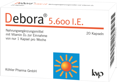 DEBORA 5.600 I.E. Kapseln