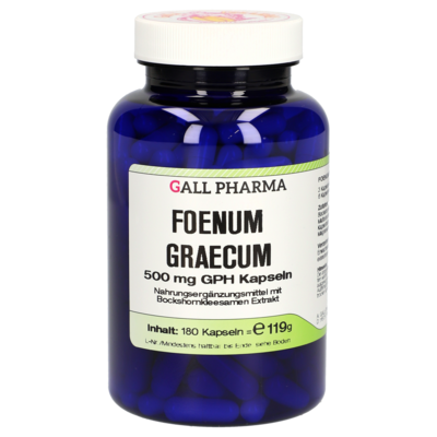 FOENUM GRAECUM 500 mg GPH Kapseln