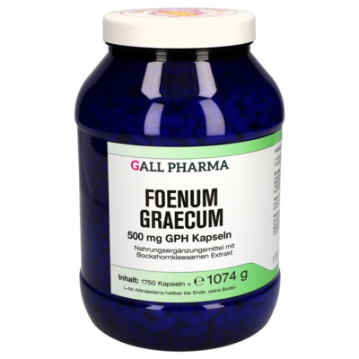 FOENUM GRAECUM 500 mg GPH Kapseln