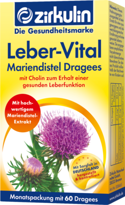 ZIRKULIN Leber-Vital Mariendistel Dragees