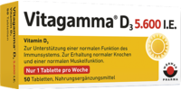 VITAGAMMA D3 5.600 I.E .Vitamin D3 NEM Tabletten