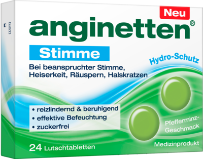 ANGINETTEN Stimme Lutschtabletten