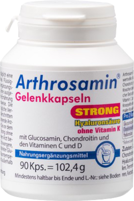 ARTHROSAMIN strong ohne Vitamin K Kapseln