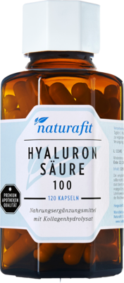 NATURAFIT Hyaluronsäure 100 Kollagenhydrolysat 350