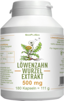 LÖWENZAHNWURZEL-Extrakt 500 mg Mono Kapseln