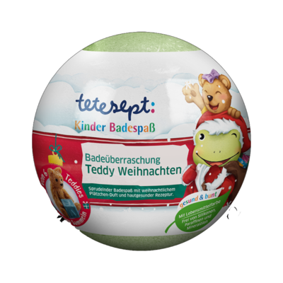 TETESEPT Kinder Badespaß Teddy Weihnachten