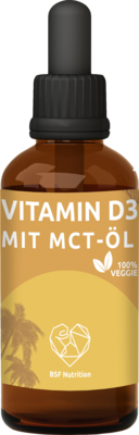 BSF Nutrition Vitamin D3 Tropfen m.MCT-Öl veggie