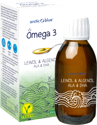 OMEGA-3 VEGAN Öl Arctic Blue