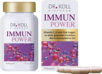 IMMUN POWER Dr.Koll Vitamin C+Vitamin D+Zink Kaps.