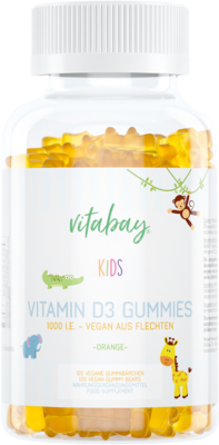 VITAMIN D3 1.000 I.E. Fruchtgummis Orange veg.Kids