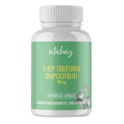 5-HTP 200 mg Griffonia Extrakt vegan Kapseln