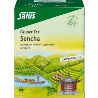 GRÜNER TEE Bio Salus Filterbeutel Großpackung