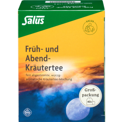 FRÜH- UND ABEND-Kräutertee Bio Salus Filterbeutel