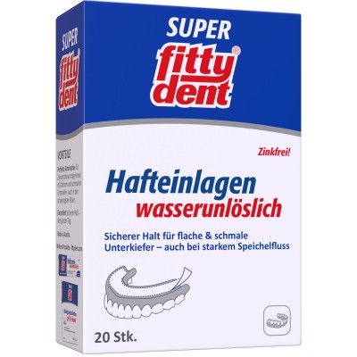 FITTYDENT super Haftkleber Einlagen