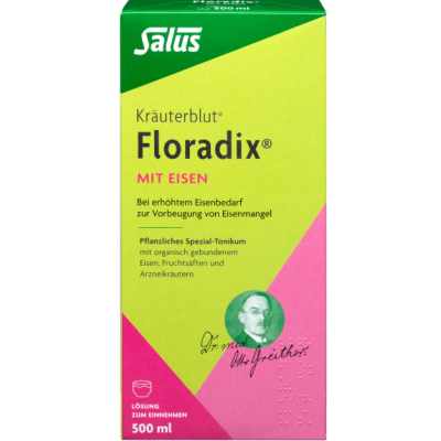 FLORADIX mit Eisen Lösung zum Einnehmen