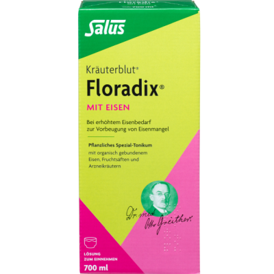 FLORADIX mit Eisen Lösung zum Einnehmen