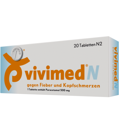 VIVIMED N gegen Fieber und Kopfschmerzen Tabletten