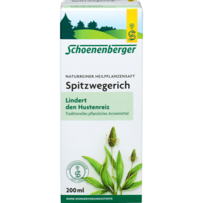 SPITZWEGERICHSAFT Schoenenberger