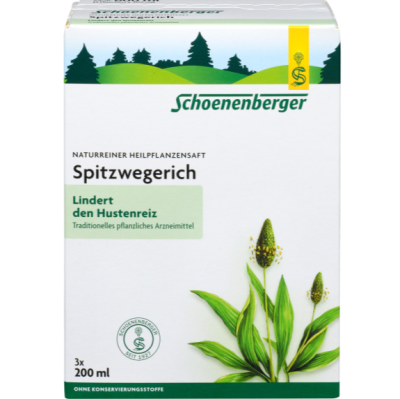 SPITZWEGERICHSAFT Schoenenberger