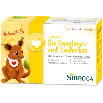 SIDROGA Bio Säuglings- und Kindertee Filterbeutel