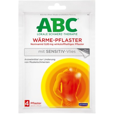 ABC Wärme-Pflaster sensitive Hansaplast med 10x14