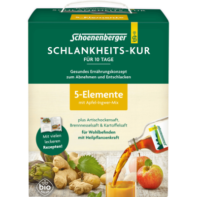 SCHLANKHEITSKUR 5 Elemente Schoenenberger